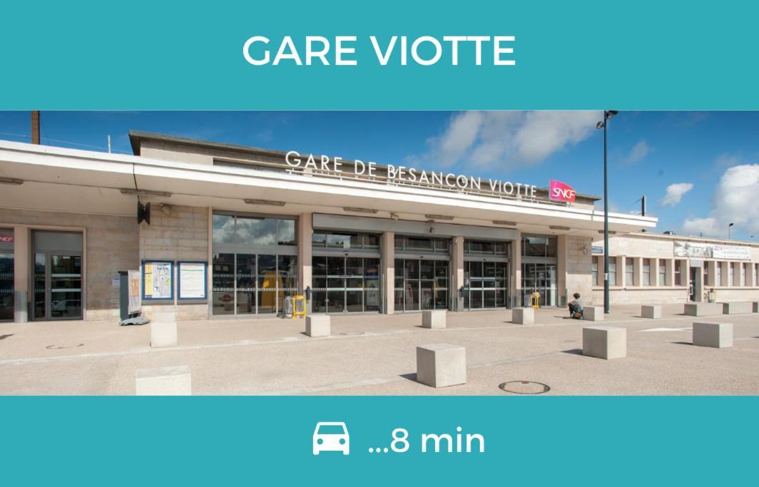 Nouveau - Grande Terrasse - L'Horloge - Calme - Home-One Besancon Exterior photo
